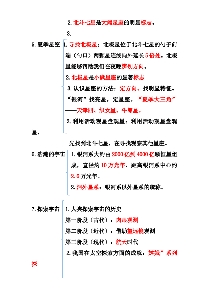3 宇宙-2023年小升初科学专项复习讲练测（教科版）.docx 第2页