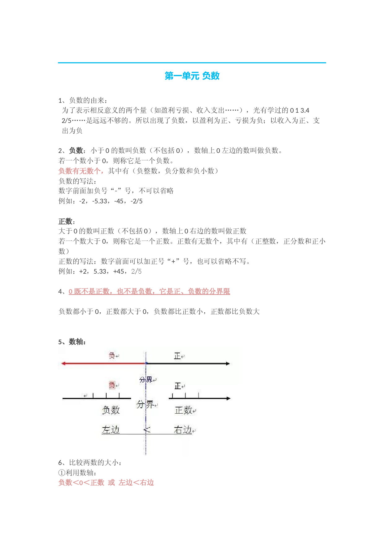 人教版六年级下册数学知识点.docx 第1页