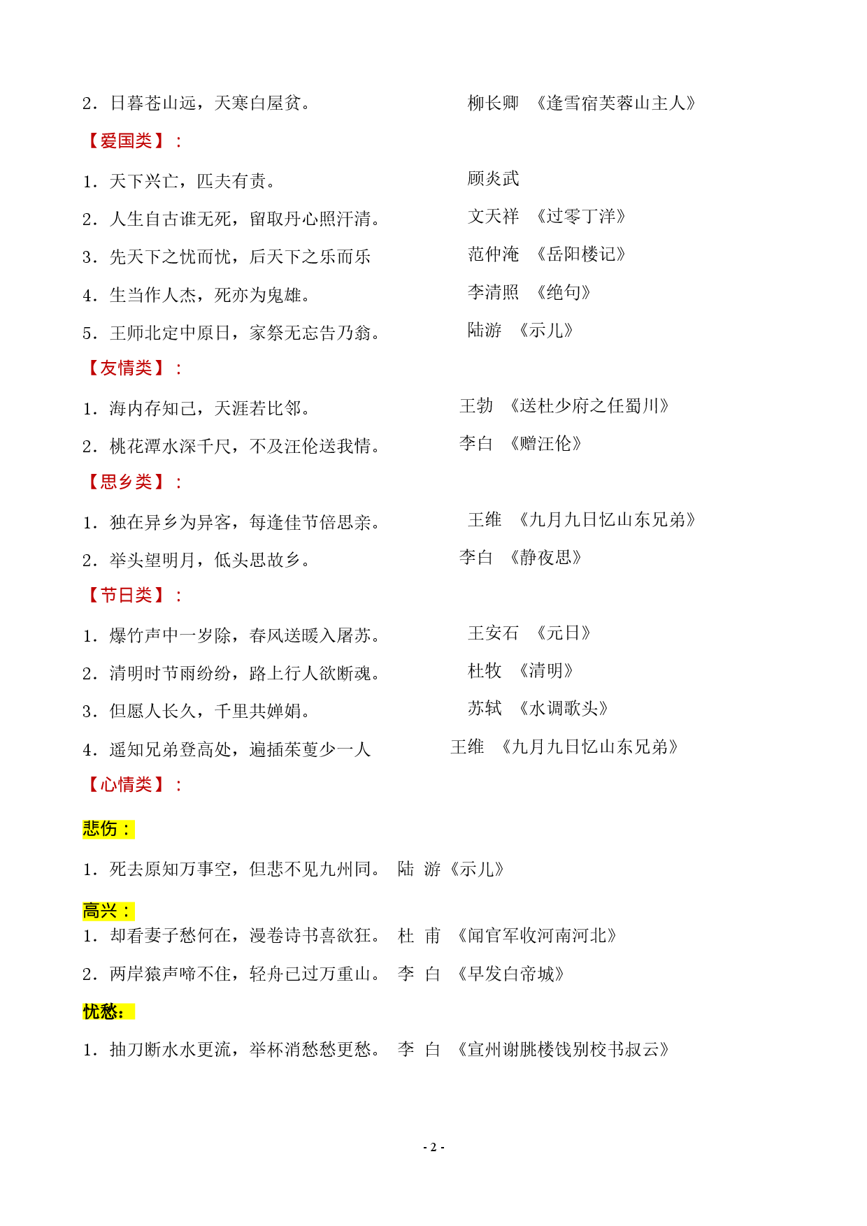 小升初语文【文学必掌握常识大全】.pdf 第2页