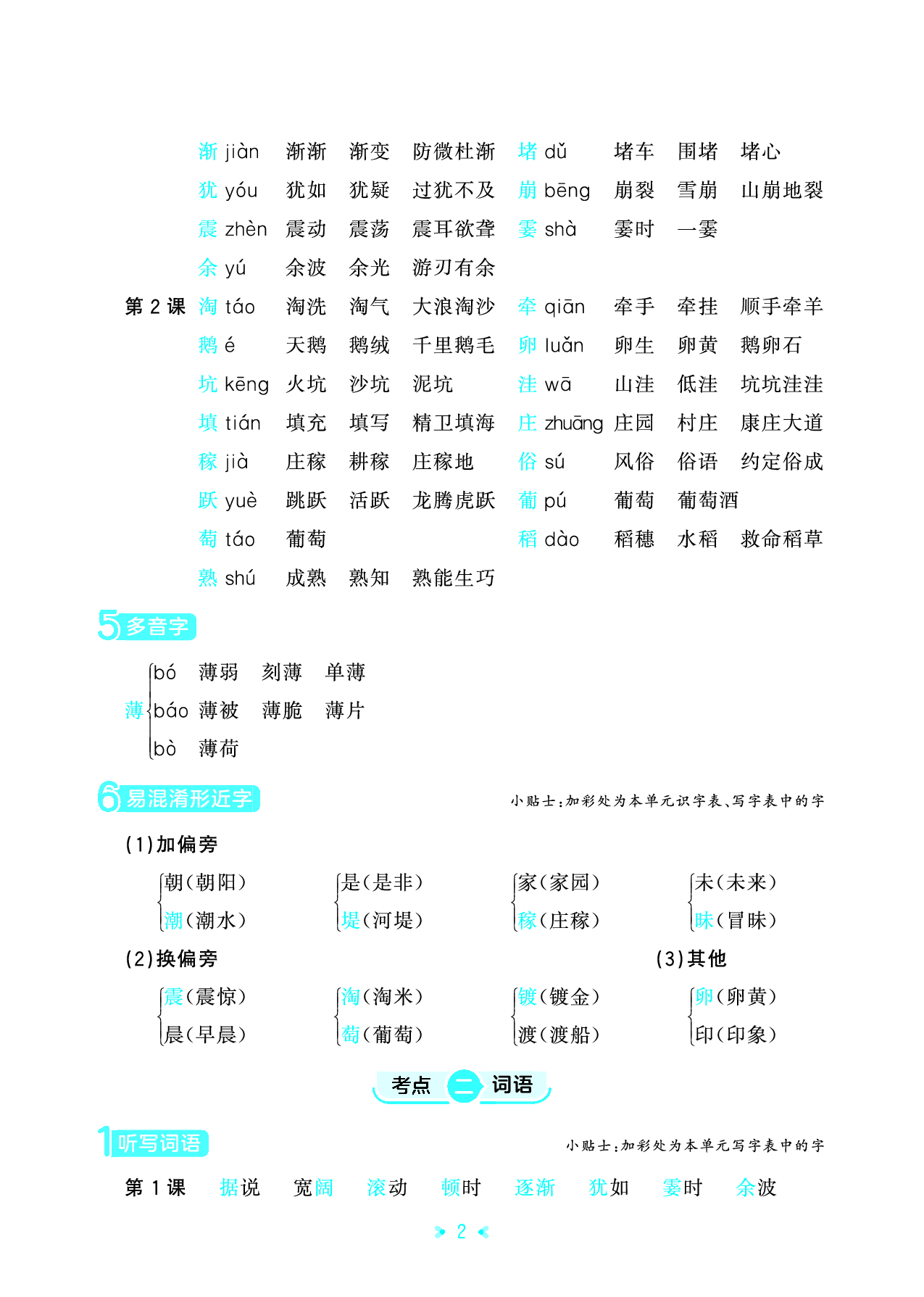 新四上语文期中知识归类汇总.pdf 第2页